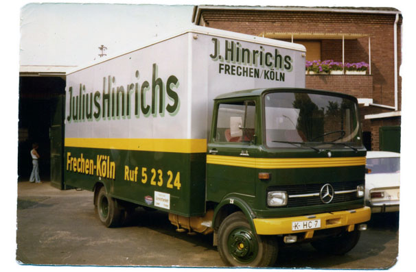 Julius Hinrichs Möbel-Spedition - 1971